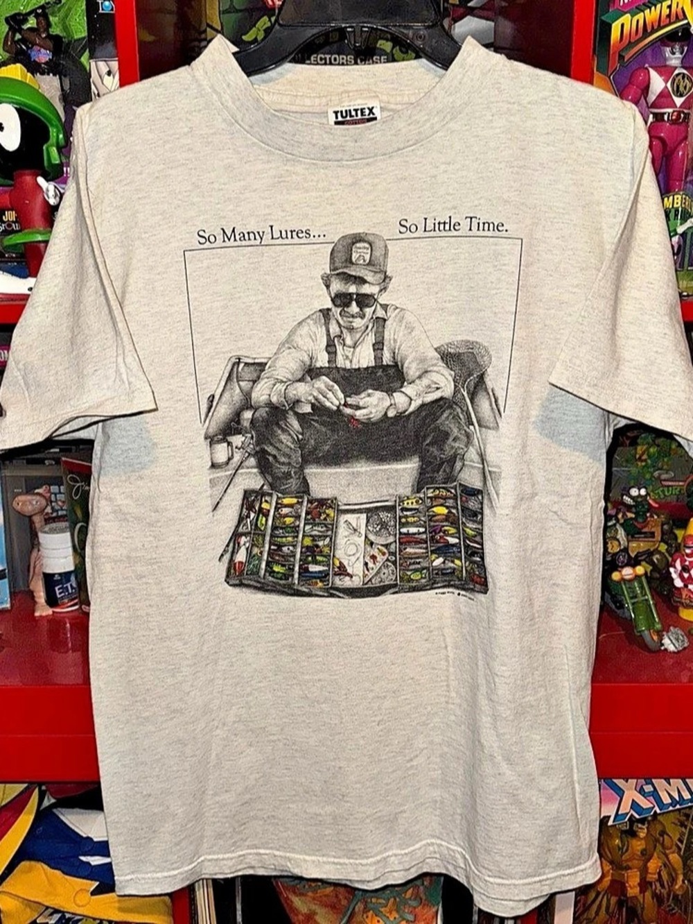 Vintage 90’s “So Many Lure So Little Time” Fishing T-shirt